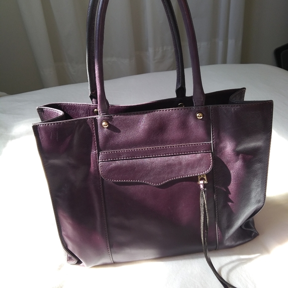 Plum Rebecca Minkoff Tote - Picture 2 of 8
